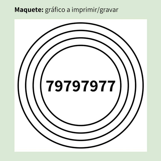 001. Alta Vitalidade 2 | Gráfico Radiestésico em MDF Lacado