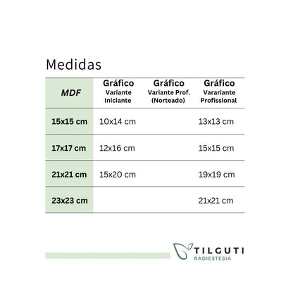 002. Torbellino | Cuadro Radiestésico en MDF Lacado