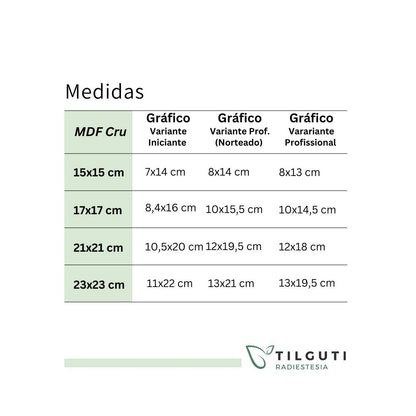 010. Figura Humana | Gráfico Radiestésico em MDF Lacado