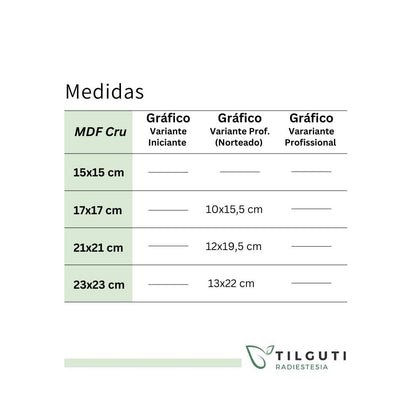 018. Luxor | Cuadro radiestésico en MDF crudo