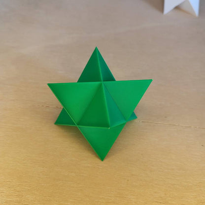 Merkaba 3D - Verde