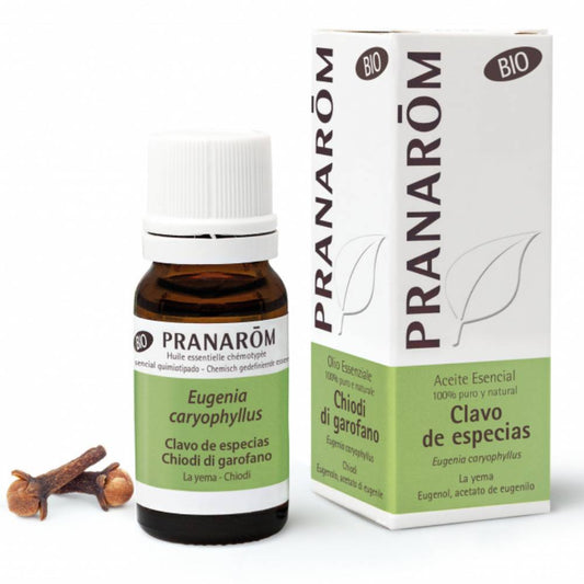 Aceite esencial de clavo orgánico (10 ml)