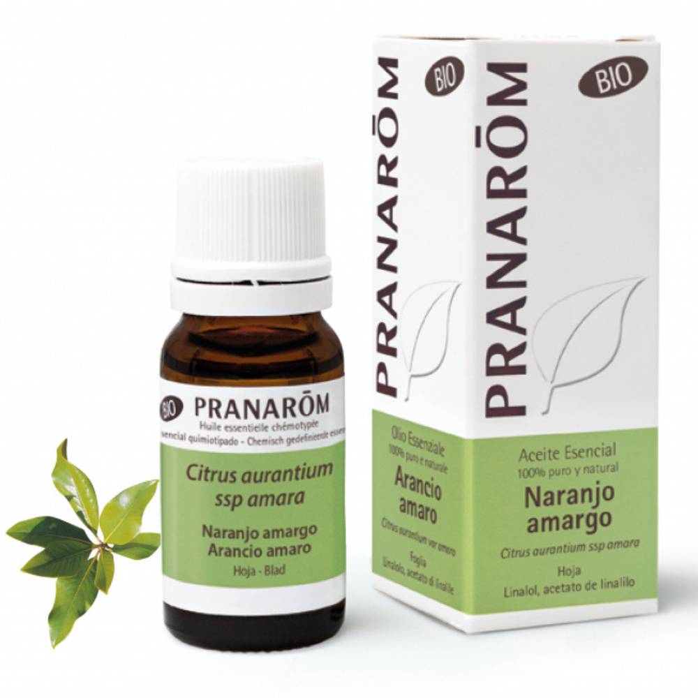 Aceite esencial orgánico de Petit Grain (naranja amarga) (10 ml)