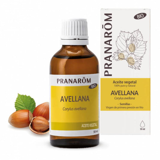 Aceite vegetal de avellana orgánico (50 ml)
