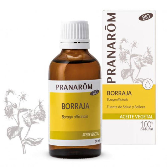 Aceite vegetal de borraja virgen orgánico (50 ml)