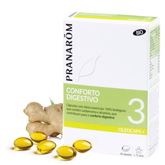 Oleocaps 3 - Confort digestivo (30 cápsulas)