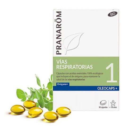 Oleocaps 1 - Vías Respiratorias (30 cápsulas)