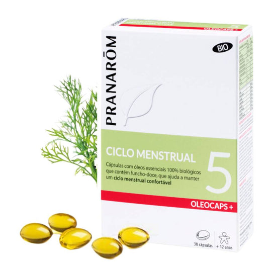 Oleocaps 5 - Ciclo menstrual (30 cápsulas)