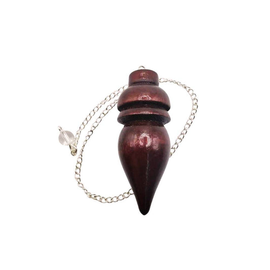 Péndulo de madera para radiestesia