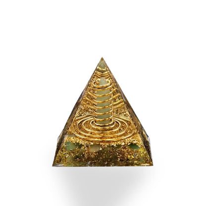 Pirâmide de Orgonite - Aventurina Verde