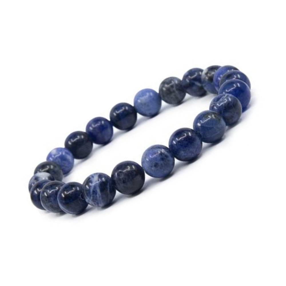 Pulseira de Sodalita – Esferas 8 mm