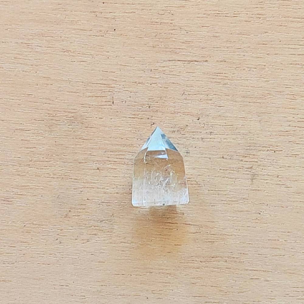 Quartzo Transparente Pontas Polidas