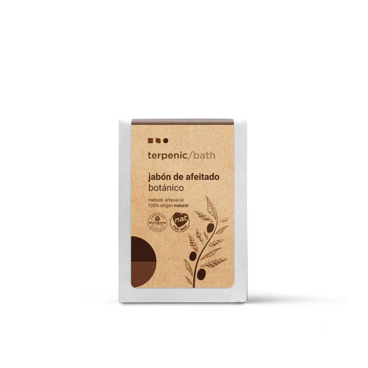 Jabón de Afeitar Botánico: Cuidado y Suavidad (100g)