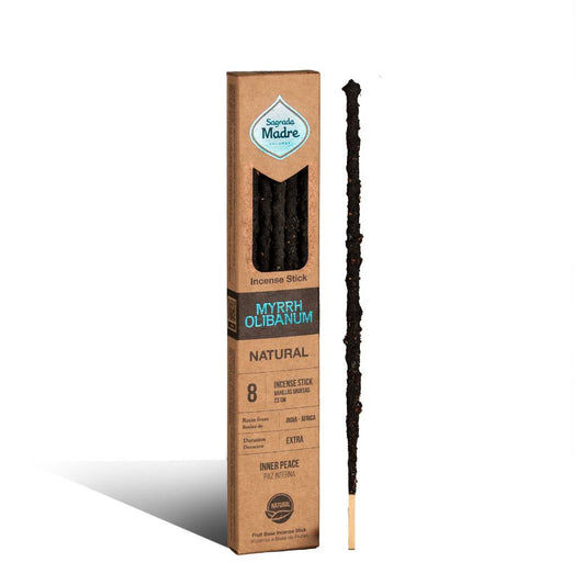 Incenso Natural de Mirra & Olíbano – Sagrada Madre