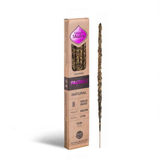 Incenso Natural de Patchouli (Paixão) – Sagrada Madre