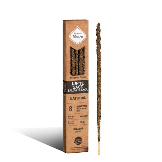 Incenso Natural de Sálvia Branca (Conexão) – Sagrada Madre
