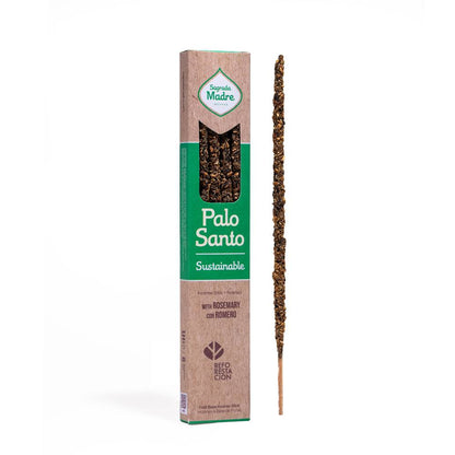 Incenso Natural de Pau Santo e Alecrim – Sagrada Madre