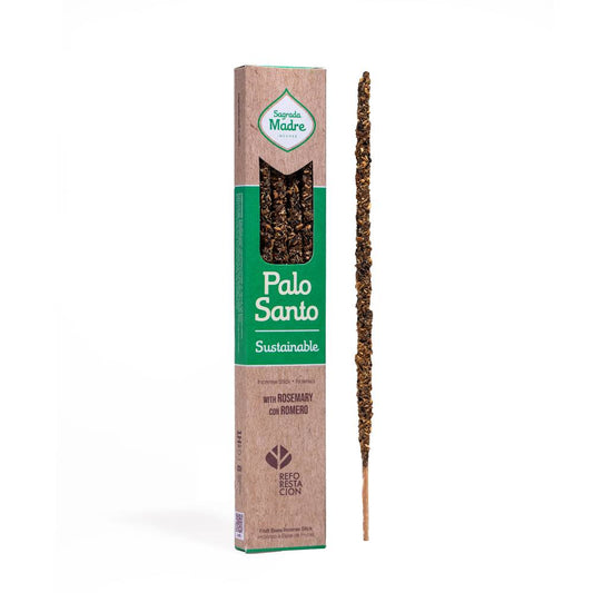 Incenso Natural de Pau Santo e Alecrim – Sagrada Madre