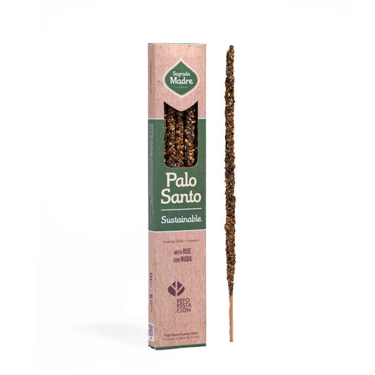 Incenso Natural de Pau Santo e Arruda – Sagrada Madre