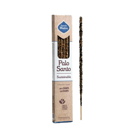 Incenso Natural de Pau Santo com Champa  – Sagrada Madre