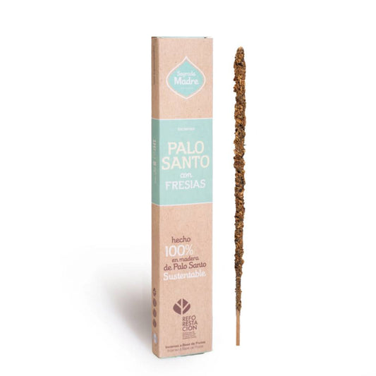 Incenso Natural de Pau Santo e Fresias – Sagrada Madre