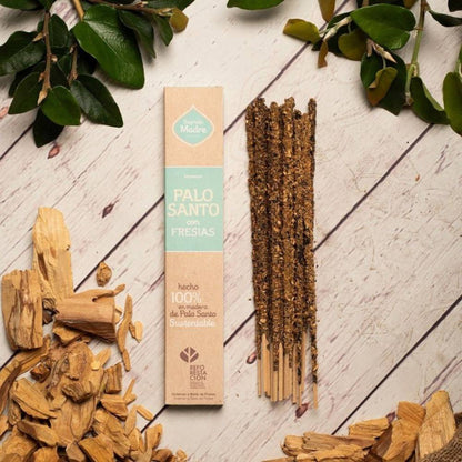 Incenso Natural de Pau Santo e Fresias – Sagrada Madre