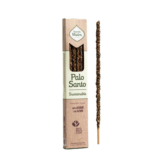 Incenso Natural de Pau Santo e Jasmim – Sagrada Madre