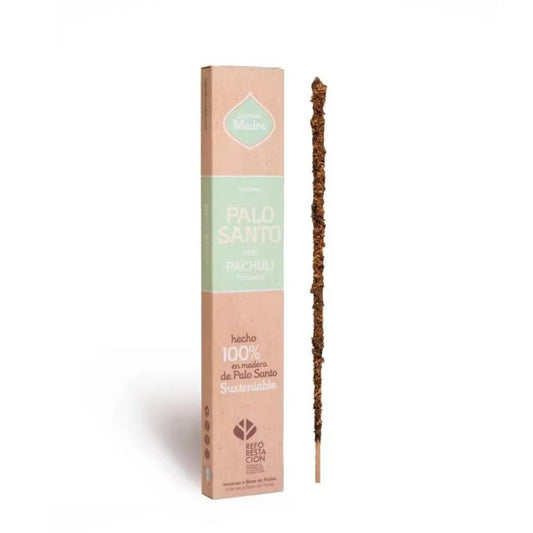 Incenso Natural de Pau Santo e Patchouli – Sagrada Madre