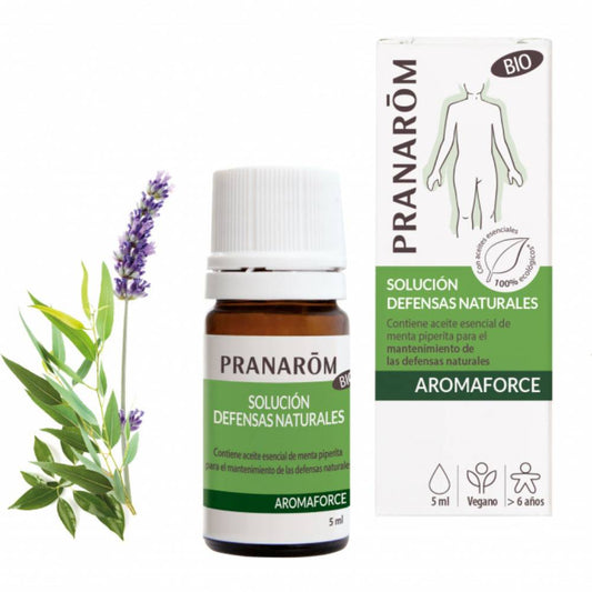 Solución de defensa natural BIO de Aromaforce (5 unidades, 30 ml)