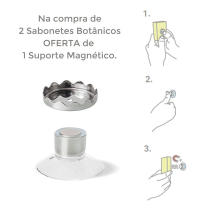 Jabón de ducha botánico: vitalidad y nutrición (100 g)