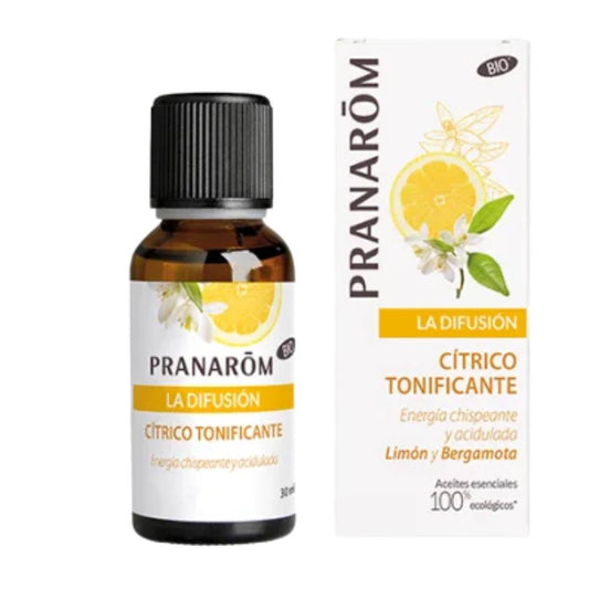 Cítrico Tonificante BIO 30ml sinergia para difusão energizante