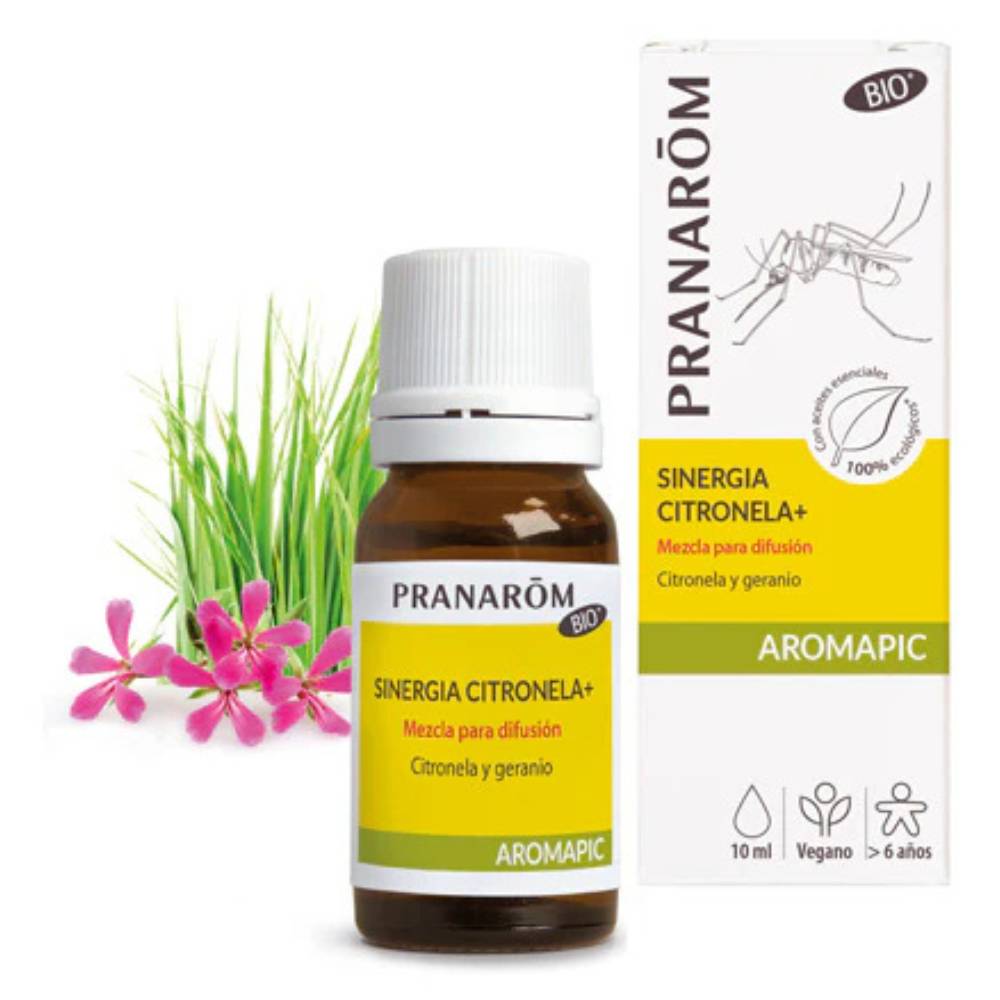 Sinergia Citronela+ BIO Pranarōm Aromapic 30ml para difusão ambiental