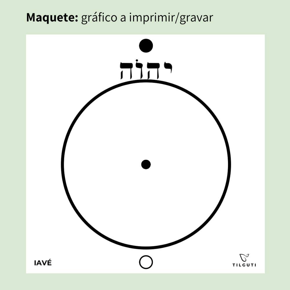 166. IAVÉ | Gráfico Radiestésico em MDF Lacado