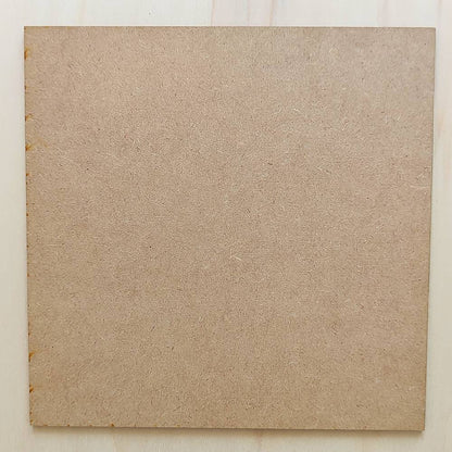 Verso da placa em MDF Cru dos gráficos radiestésicos TILGUTI.