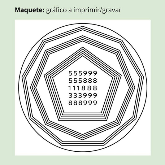 176. Transformação do Próprio Estado Energético | Gráfico Radiestésico em MDF Cru