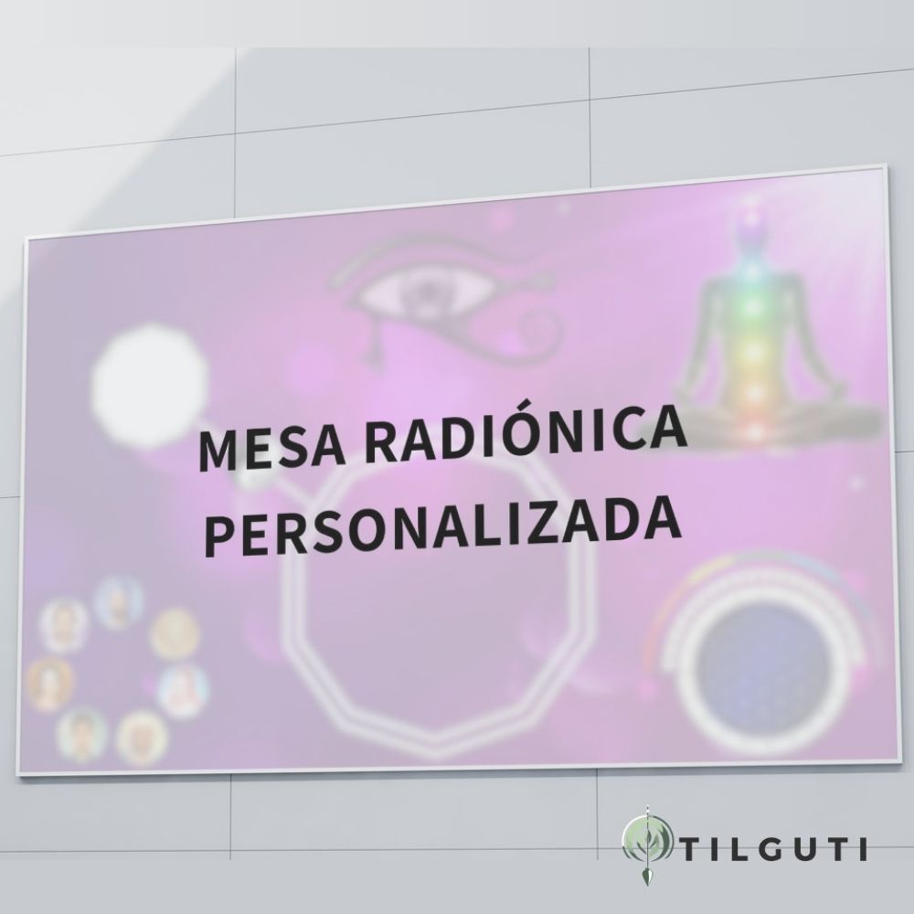 Mesa Radiónica Personalizada