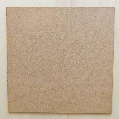 Placa em MDF Cru – suporte onde são impressos os gráficos radiestésicos TILGUTI a preto.
