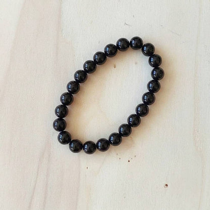 Pulseira de Ónix - Esferas Naturais de 8 mm