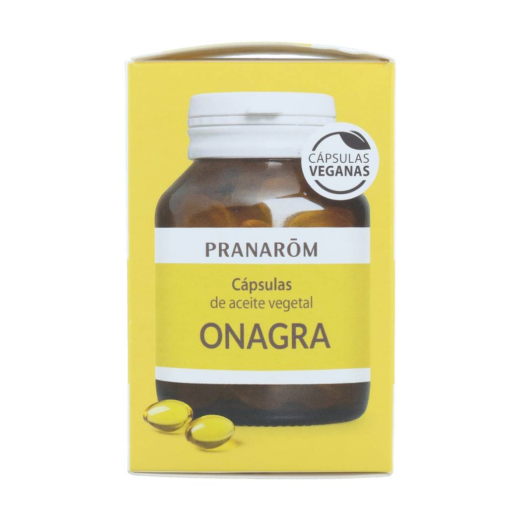 Cápsulas - Aceite vegetal de onagra, 750 ml, 60 cápsulas