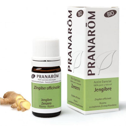 Óleo Essencial Gengibre BIO 5ml Pranarōm TILGUTI