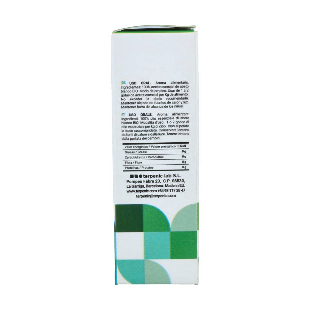 Aceite esencial de abeto blanco: NAT o BIO